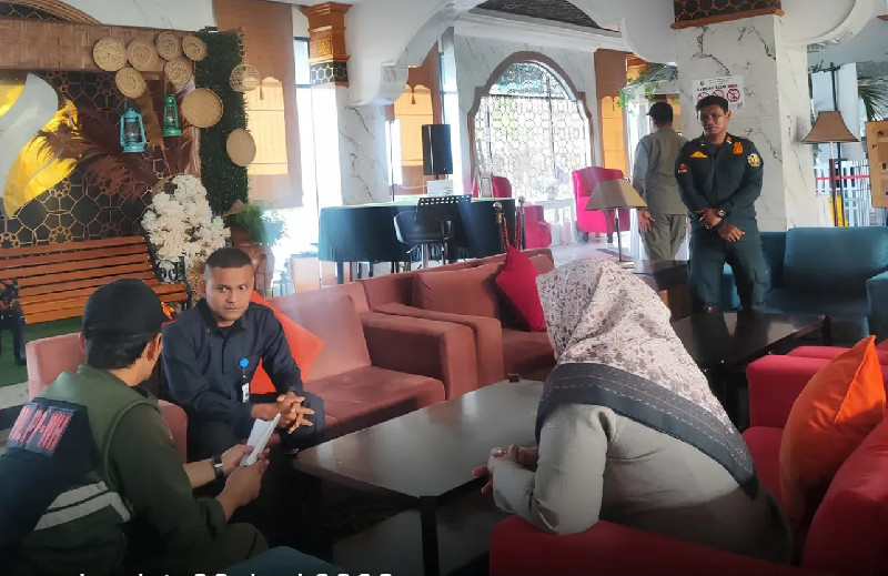 Satpol PP WH Banda Aceh Minta Hermes Palace Hotel Perketat Pengawasan Syariat
