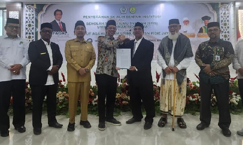 STIS Ummul Ayman Resmi Beralih Status Menjadi IAI Ummul Ayman