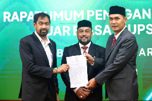 Muhammad Nasir Ditetapkan sebagai Komisaris Utama Bank Aceh Syariah