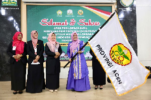 Mukarramah Fadhlullah Pimpin PERWOSI Aceh Periode 2026-2030