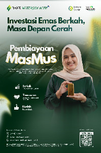 Bank Mustaqim Aceh Siapkan CILEM, Produk Cicilan Emas untuk Masyarakat