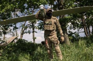 Serangan Drone Ukraina Hantam Fasilitas Energi dan Industri Rusia