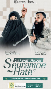Syekh Reza Abdul Jabbar dan Peggy Melati Sukma Isi Dakwah Akbar di Banda Aceh