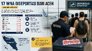 17 WNA Dideportasi dari Aceh, Pakistan Paling Dominan