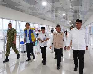Bandara SIM Kembali Layani Penerbangan Umrah Langsung ke Arab Saudi, Angkut 395 Jemaah