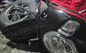 Kecelakaan Maut di Pidie, Bus JRG Hantam Dua Sepeda Motor, 4 Tewas