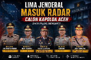 Lima Jenderal Masuk Radar Calon Kapolda Aceh, Siapa Paling Menguat?