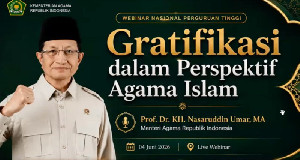 Menag Nasaruddin Umar Ingatkan Bahaya Gratifikasi Berkedok Hadiah