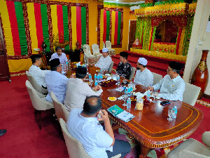 Pererat Silaturahmi Ulama-Umara, Pimpinan MPU Berkunjung ke Pendopo Gubernur Aceh