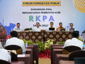 Bappeda Aceh Gelar Forum Konsultasi Publik Rancangan Awal RKPA 2027