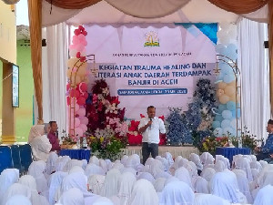 Pulihkan Trauma Pascabencana, DPKA Hadirkan Storytelling bagi Anak-Anak Aceh Utara