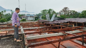 Puting Beliung Terjang Bener Meriah, Lima Rumah dan Mushola Rusak
