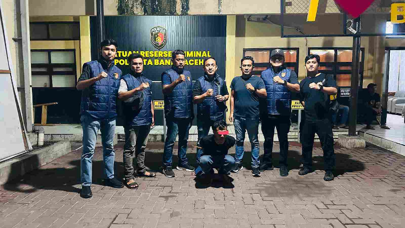 Polresta Banda Aceh Tangkap Pelaku Pencurian Uang Tunai Rp15 Juta