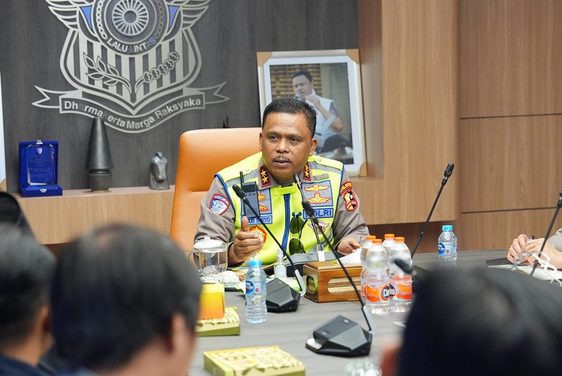 Korlantas Perkuat Keselamatan Jalan Lewat ETLE dan Kemitraan dengan Ojol