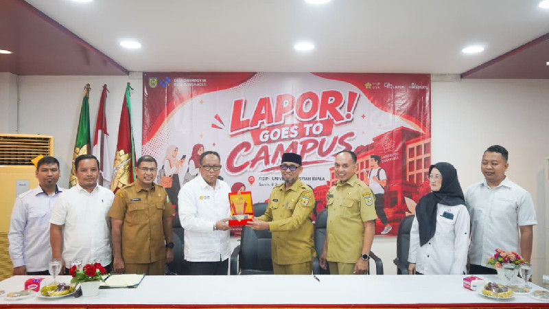 LAPOR! Goes To Campus, Sekda Banda Aceh Tekankan Pentingnya Partisipasi Warga