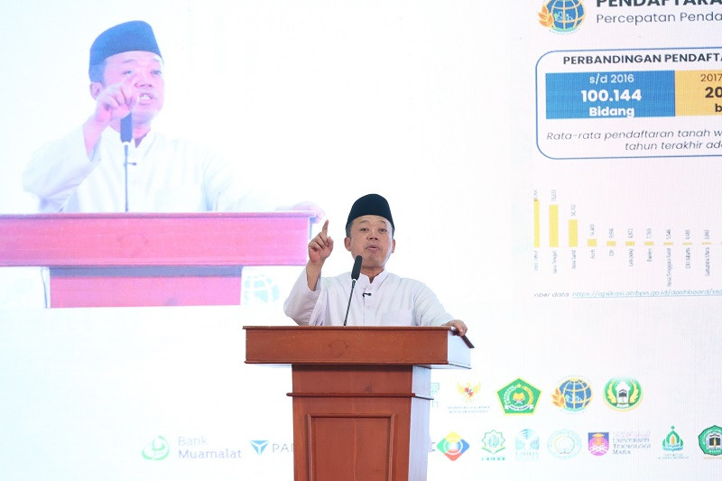 Sertipikasi Tanah Wakaf Naik 206 Persen, ATR/BPN Target Tuntas Sebelum 2029