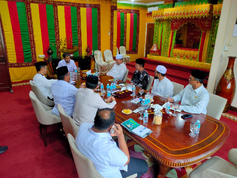 Pererat Silaturahmi Ulama-Umara, Pimpinan MPU Berkunjung ke Pendopo Gubernur Aceh