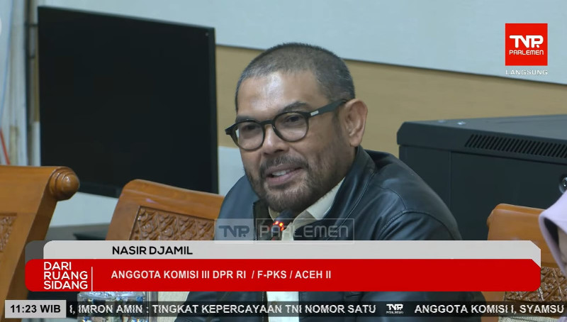 Pendapatan Riil Polisi Tergerus Inflasi, Nasir Djamil Minta Peningkatan Kesejahteraan Polri