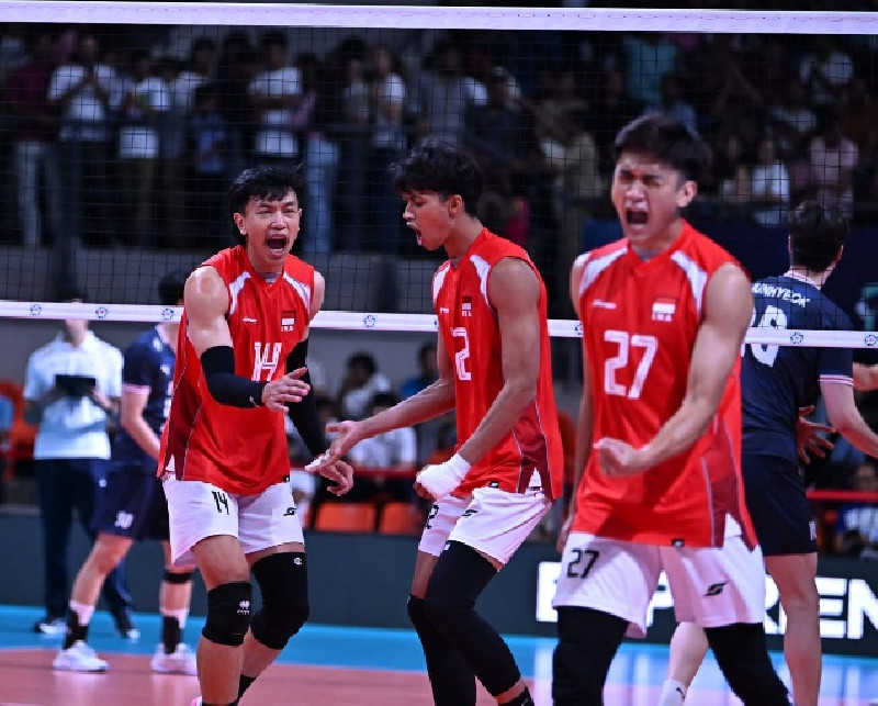 Timnas Voli Putra Indonesia Cetak Sejarah, Juara AVC Men's Volleyball Cup 2026