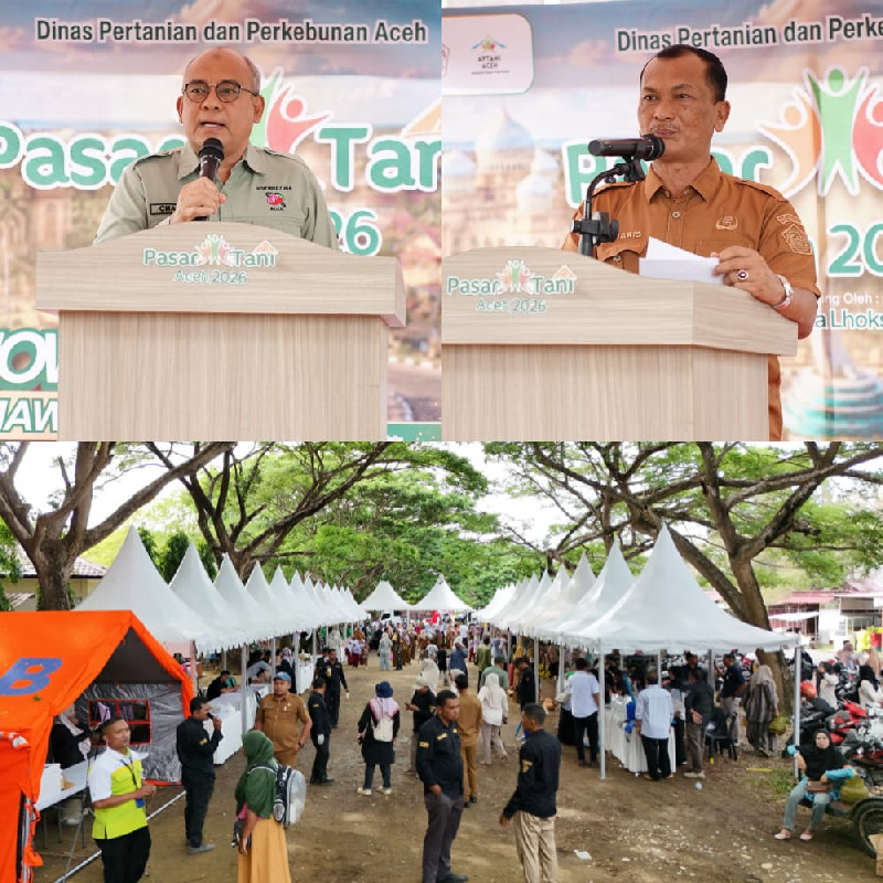 Pasar Tani Aceh Roadshow 2026 Hadir di Lhokseumawe, Transaksi Tembus Rp73 Juta dalam Empat Jam