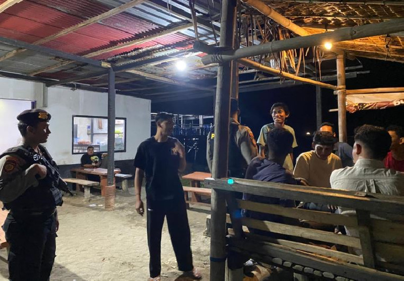 Patroli Malam Polres Lhokseumawe, Antisipasi Kriminalitas dan Gangguan Kamtibmas