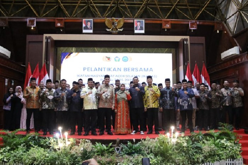 Pengurus IKAMAS dan HAMAS Banda Aceh Dilantik, Bupati Mirwan Ajak Sinergi Bangun Tanoh Pala