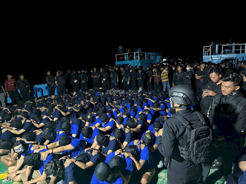 134 Napi Risiko Tinggi Dipindahkan ke Nusakambangan, Berasal dari 4 Provinsi