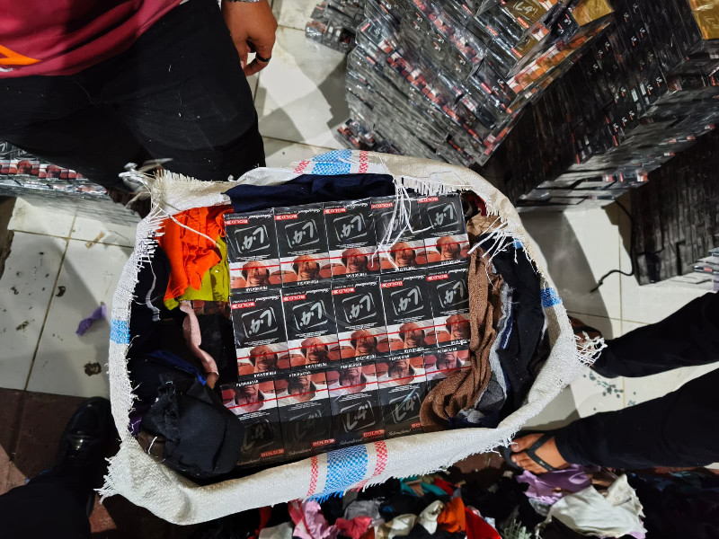Bea Cukai Banda Aceh Gagalkan Peredaran 356.480 Batang Rokok Ilegal via Jastip