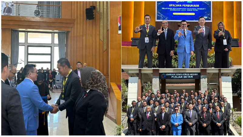 Sekda Aceh Ikuti Pelatihan Kepemimpinan Nasional Tingkat I LAN RI