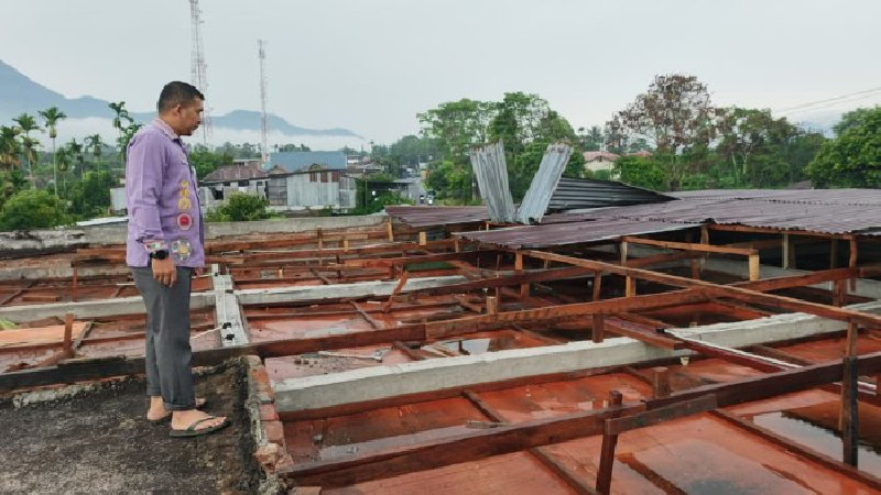 Puting Beliung Terjang Bener Meriah, Lima Rumah dan Mushola Rusak
