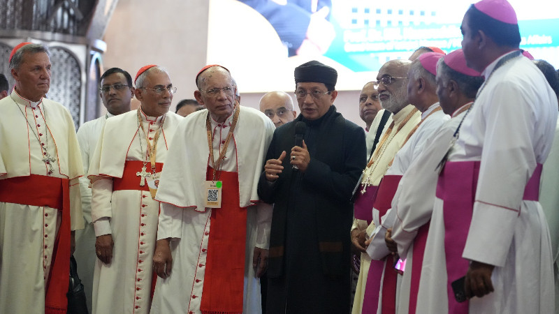 120 Kardinal dan Uskup Asia Kunjungi Terowongan Silaturahmi Istiqlal-Katedral, Kagum Kerukunan Indonesia