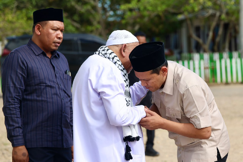 Silaturahmi ke Dayah Abu Paya Pasi, Wagub Aceh Perkuat Kemitraan Pemerintah dan Ulama