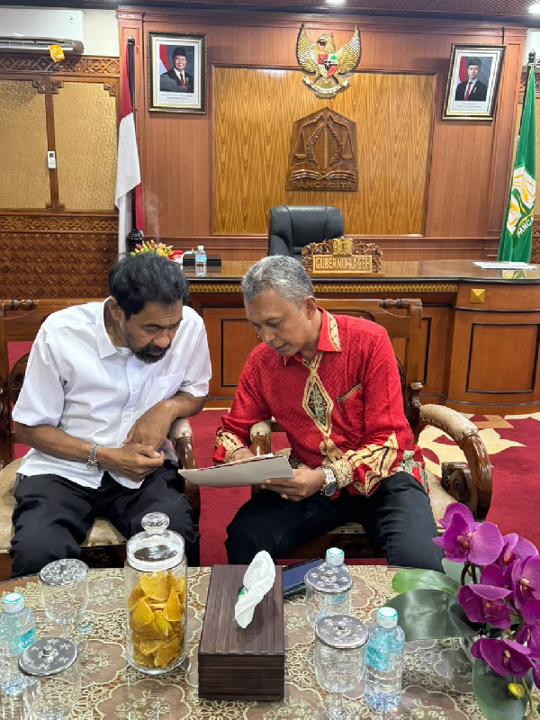 Kementan Siapkan Rp2,5 Triliun, Mualem Minta Pemulihan Sawah dan Kebun Dimaksimalkan