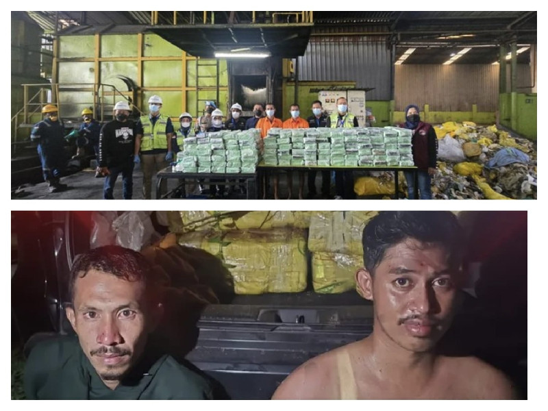 Bareskrim Musnahkan 325 Kilogram Sabu Jaringan Thailand-Aceh
