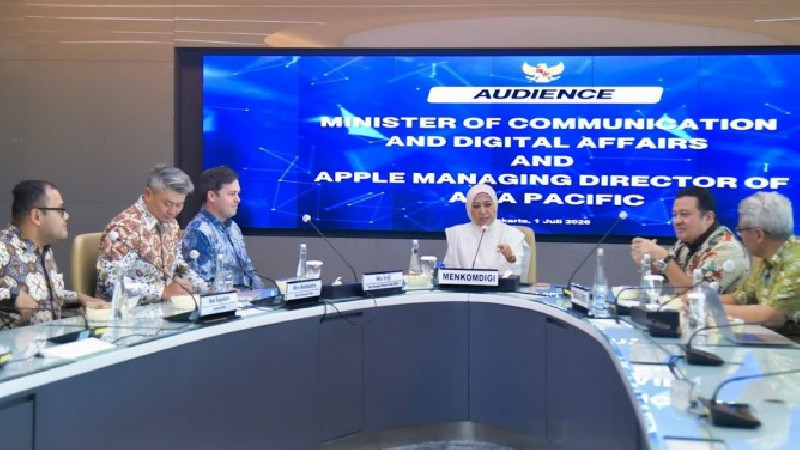 Komdigi Uji Kepatuhan Layanan Apple terhadap Aturan Pelindungan Anak