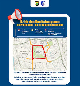 Doa dan Zikir Kebangsaan di Monas Besok, Ini Rekayasa Lalu Lintasnya