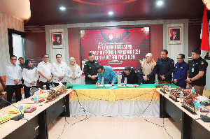 KIP Aceh Gandeng Kejati Perkuat Kepastian Hukum Penyelenggaraan Pemilu