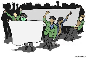 BEM UI Turun Aksi di Banda Aceh, Suarakan #AcehPerluBantuanNegara