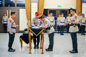 Enam Kapolda Resmi Berganti, Kapolri Pimpin Upacara Sertijab