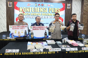 Polresta Bandara Soetta Gerebek Pabrik Narkoba Internasional Beromzet Rp360 Miliar