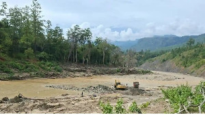 Linge Antara Bencana dan Tambang Ilegal