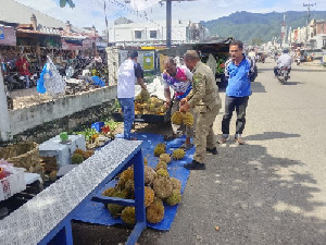 Satpol PP Aceh Besar Tegakkan Aturan, PKL di Pasar Ketapang Kembali Ditertibkan