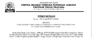 Ini Kabar Terkini Lima Pejabat Hasil Seleksi JPT Aceh