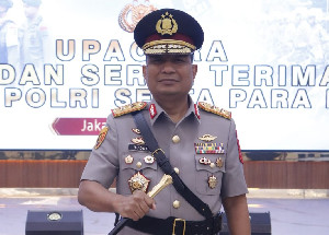 Kapolri Lantik Irjen Pol Ruddi Setiawan sebagai Kapolda Aceh