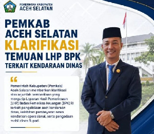 Pemkab Aceh Selatan Klarifikasi Temuan LHP BPK Terkait Kendaraan Dinas