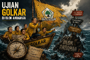 Ujian Golkar di Blok Andaman