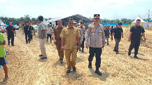 Hari Kedua Bertugas, Kapolda Aceh Tinjau Kesiapan Hunian Tetap di Aceh Tamiang