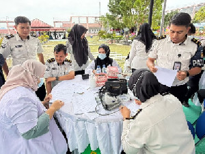 Cek Kesehatan Gratis di Rutan Bener Meriah, Deteksi Dini Penyakit Menular Jadi Fokus