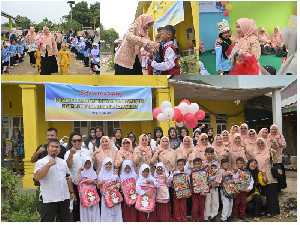 DWP Aceh Salurkan Bantuan Perlengkapan Sekolah bagi Ratusan Siswa Terdampak Banjir