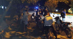 Jelang Subuh, 9 Sepeda Motor Berknalpot Brong Ditilang Satlantas Polresta Banda Aceh
